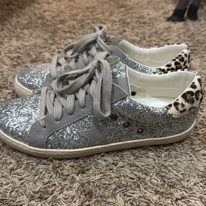 Fun Star Glitter Sneakers